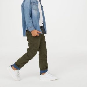 H&M jerseys lined cargo pants 3-4